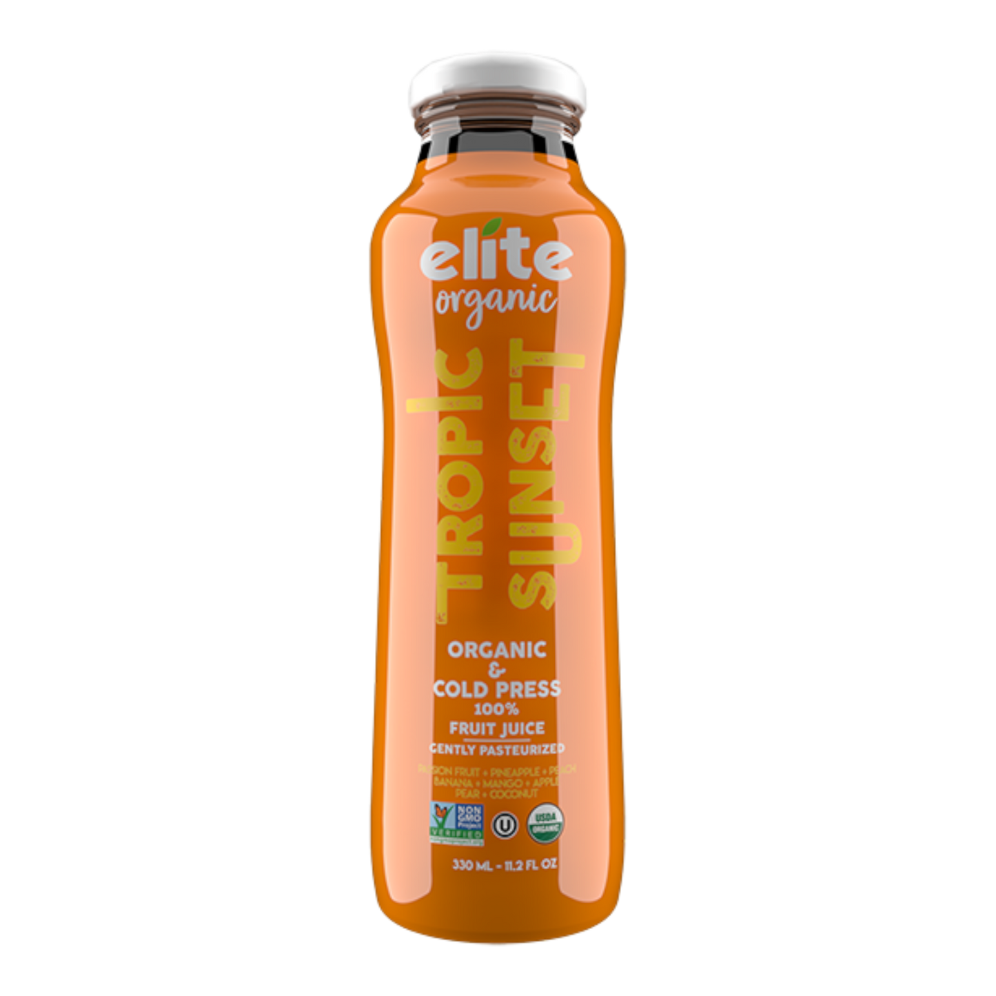 Elite Cold Pressed Juice: Tropical Sunset