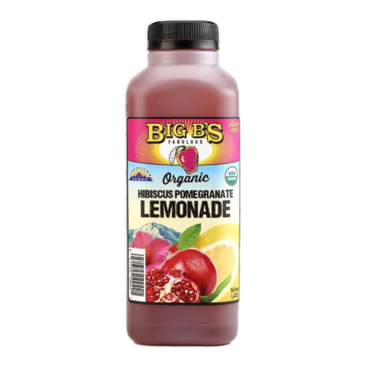 Big B's Hibiscus Pomegranate Lemonade