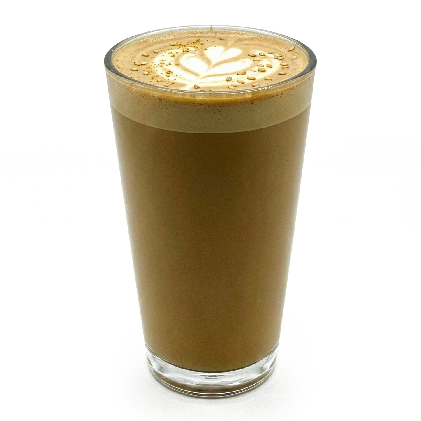 Black Pearl Latte (Black Sesame and House Pearl Milk Latte)